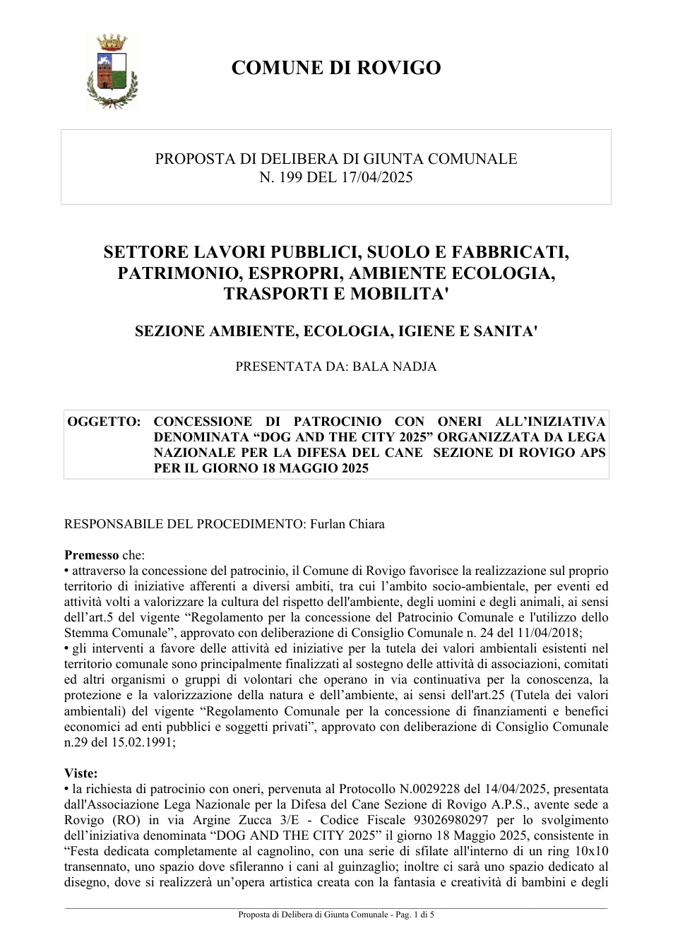 Pagina 1 del documento
