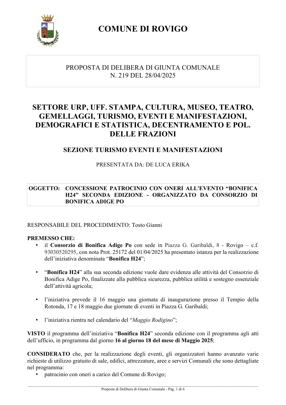 Pagina 1 del documento
