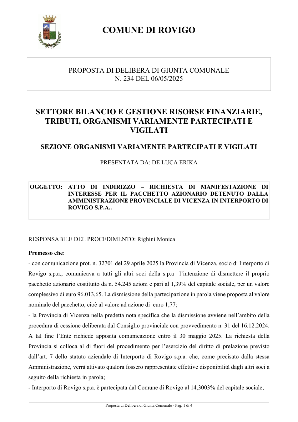 Pagina 1 del documento