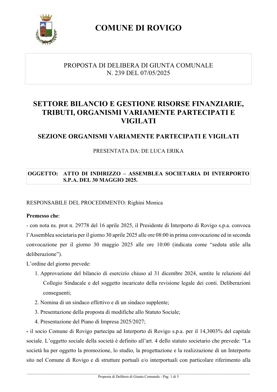 Pagina 1 del documento