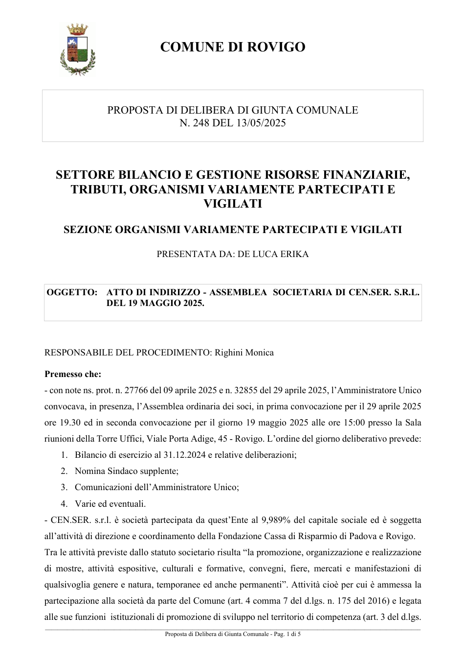Pagina 1 del documento