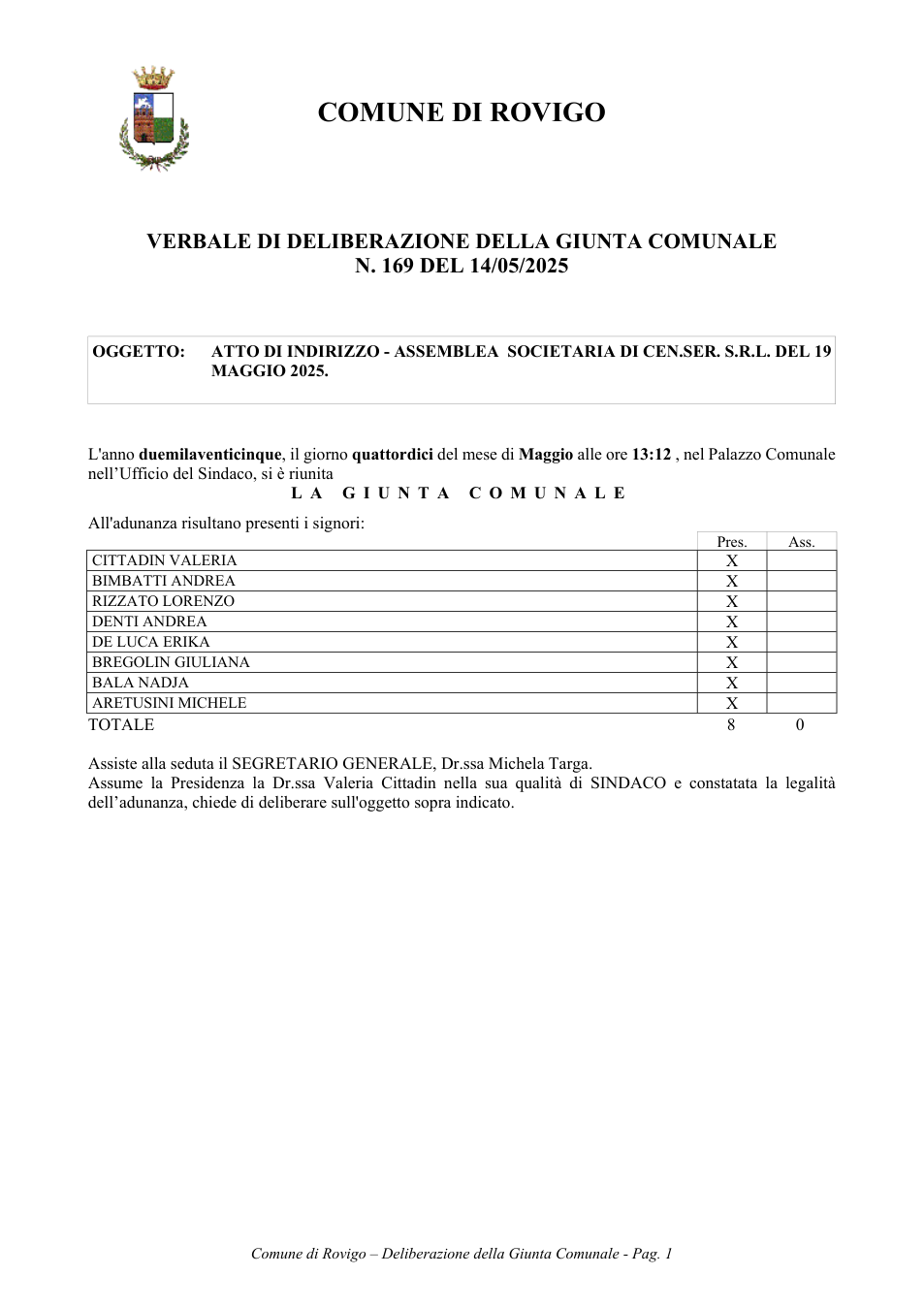 Pagina 1 del documento