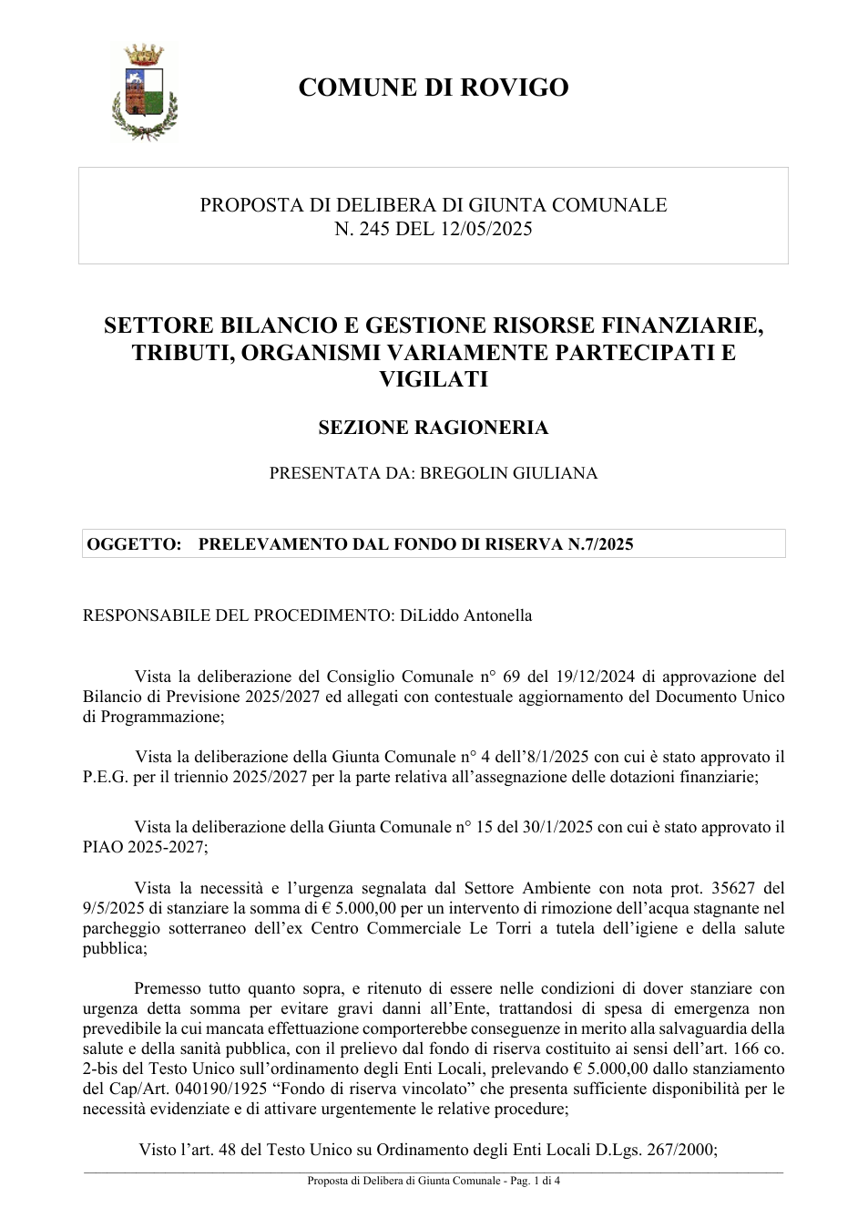 Pagina 1 del documento