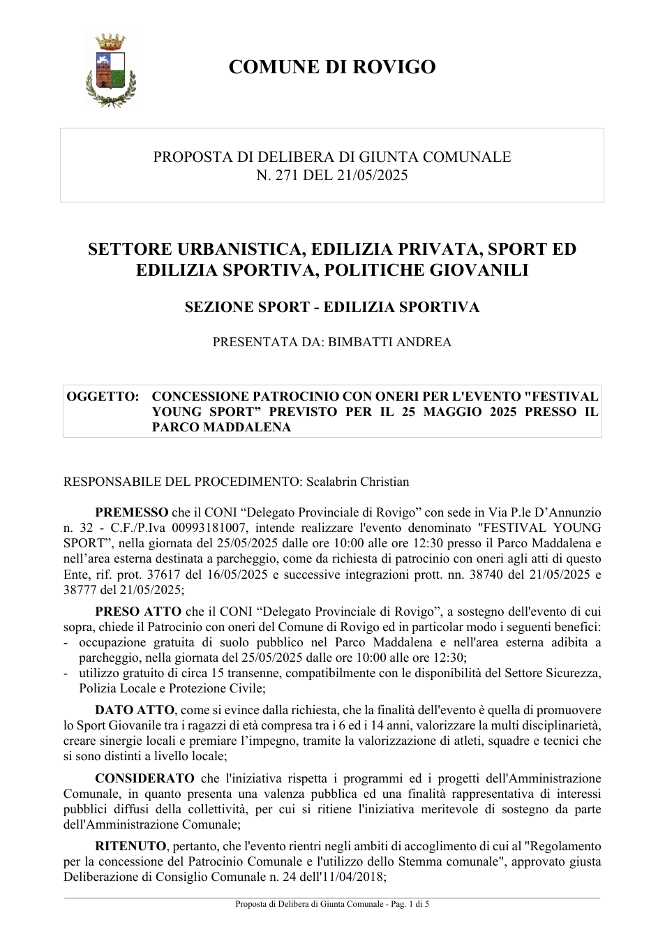 Pagina 1 del documento