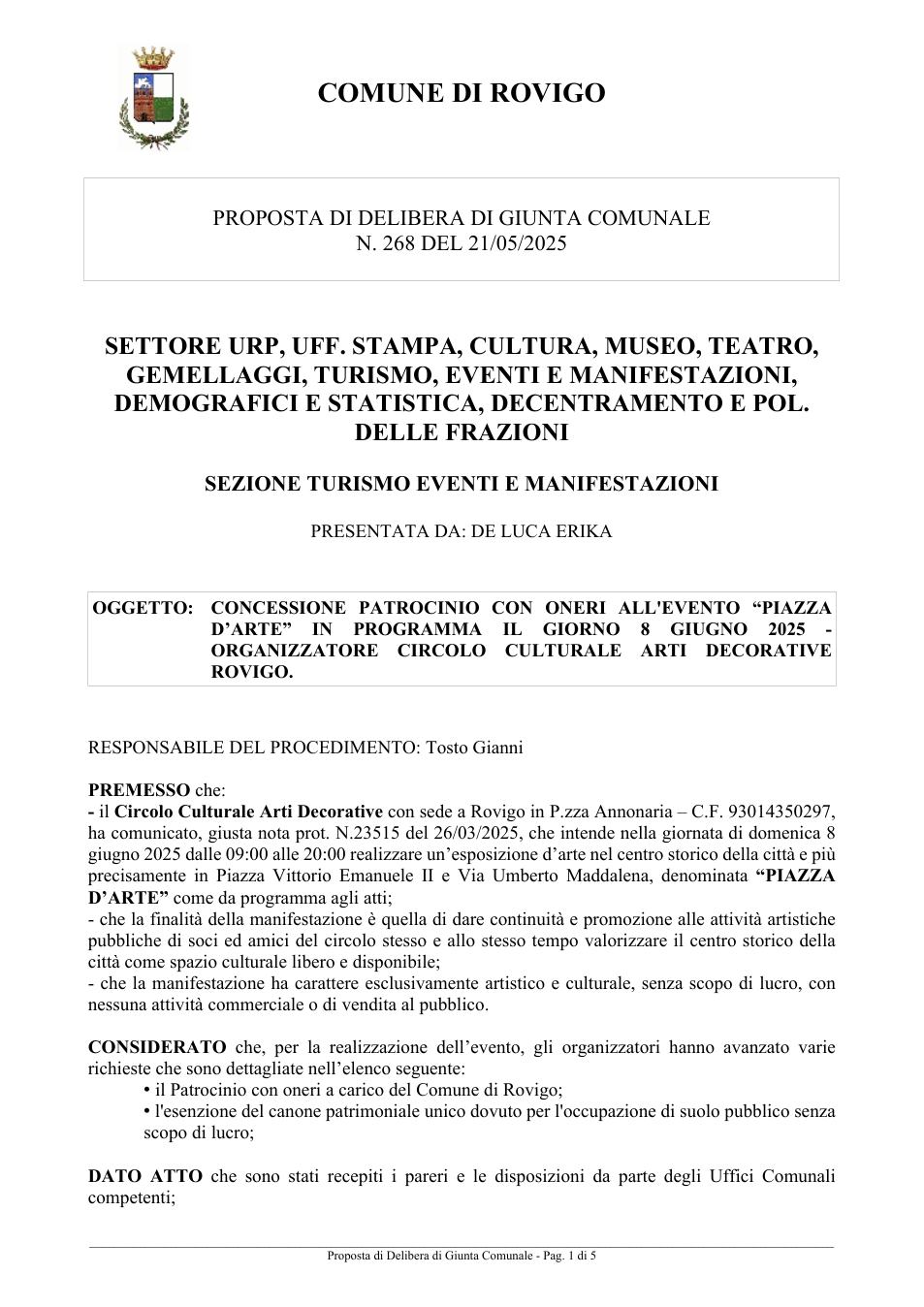 Pagina 1 del documento