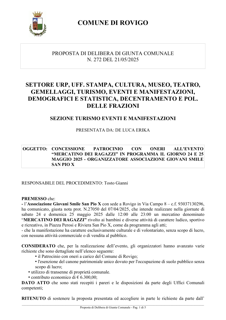 Pagina 1 del documento