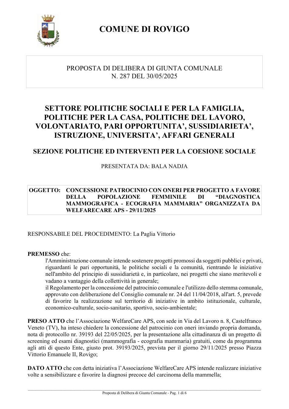 Pagina 1 del documento