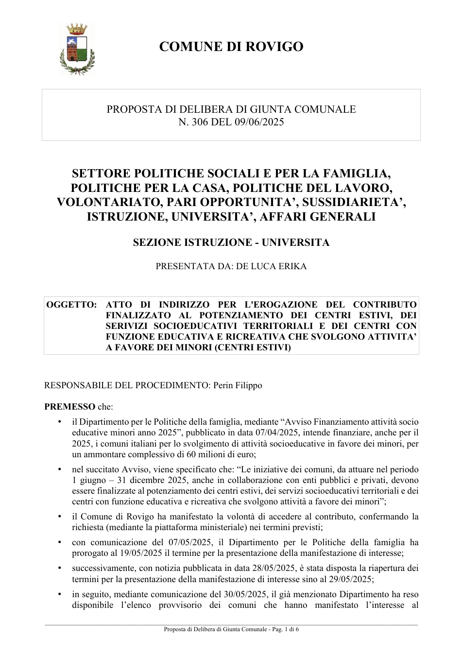 Pagina 1 del documento