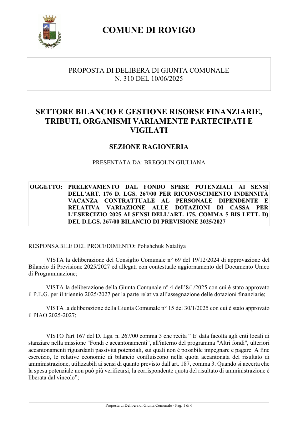 Pagina 1 del documento