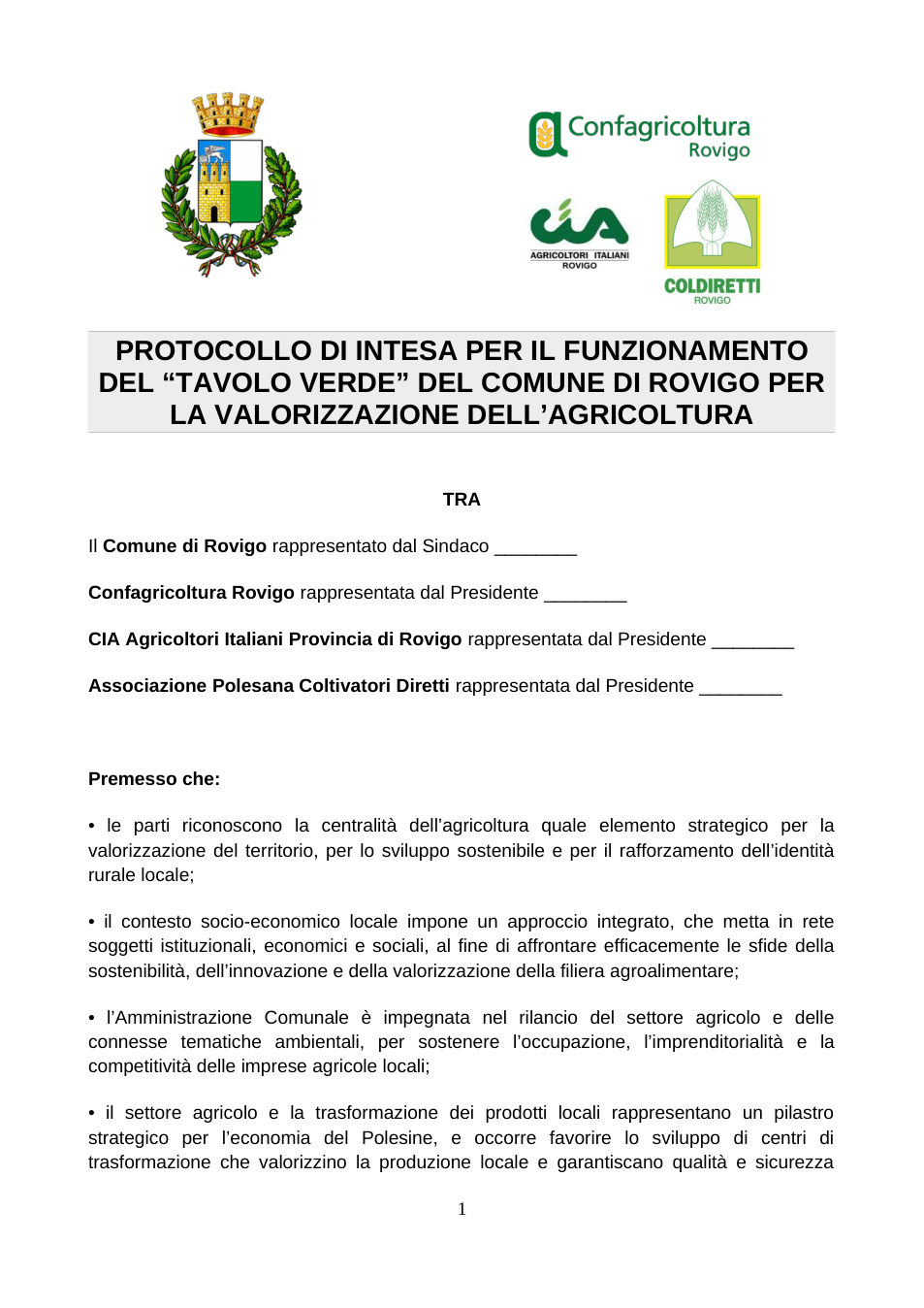 Pagina 1 del documento