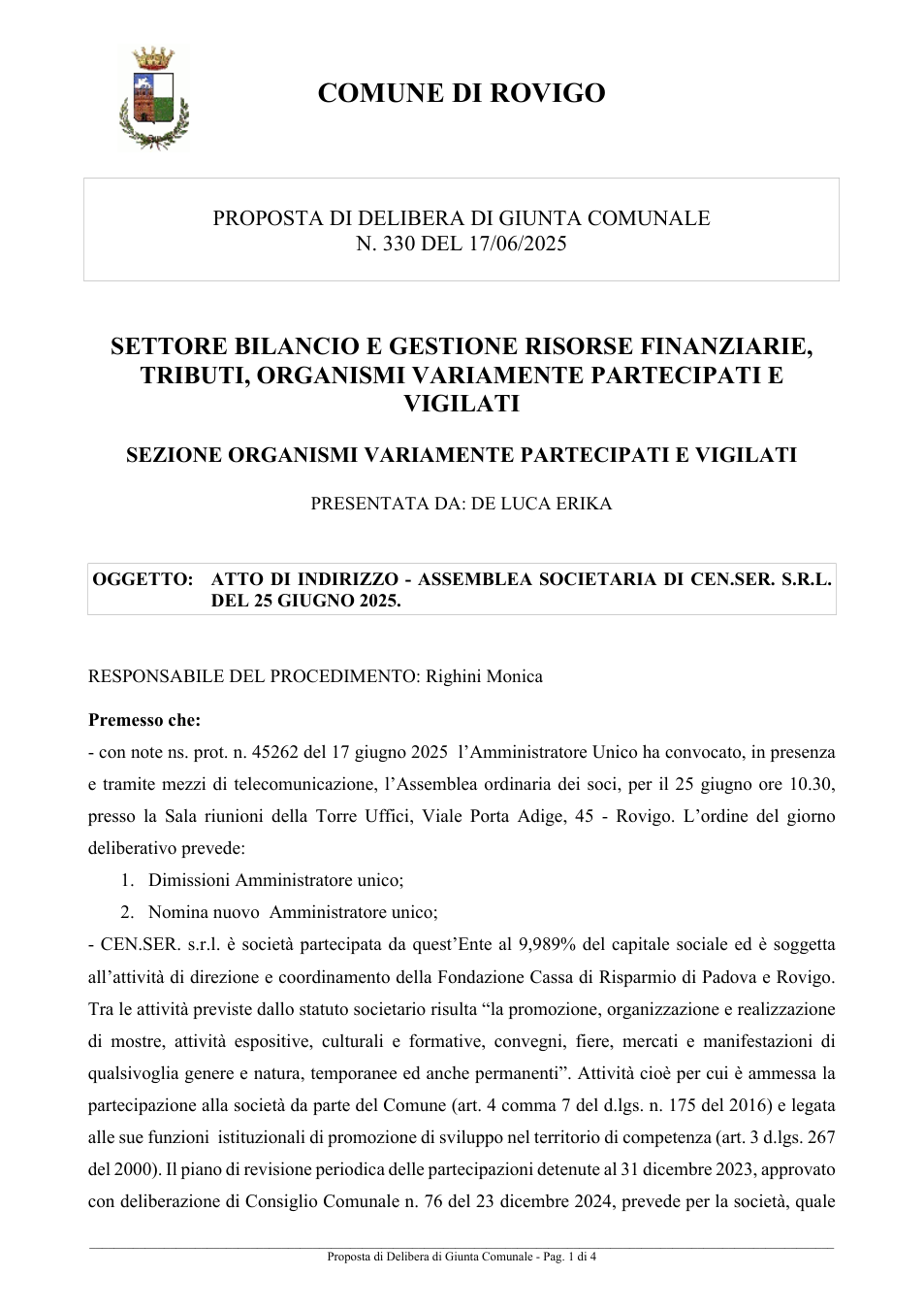 Pagina 1 del documento