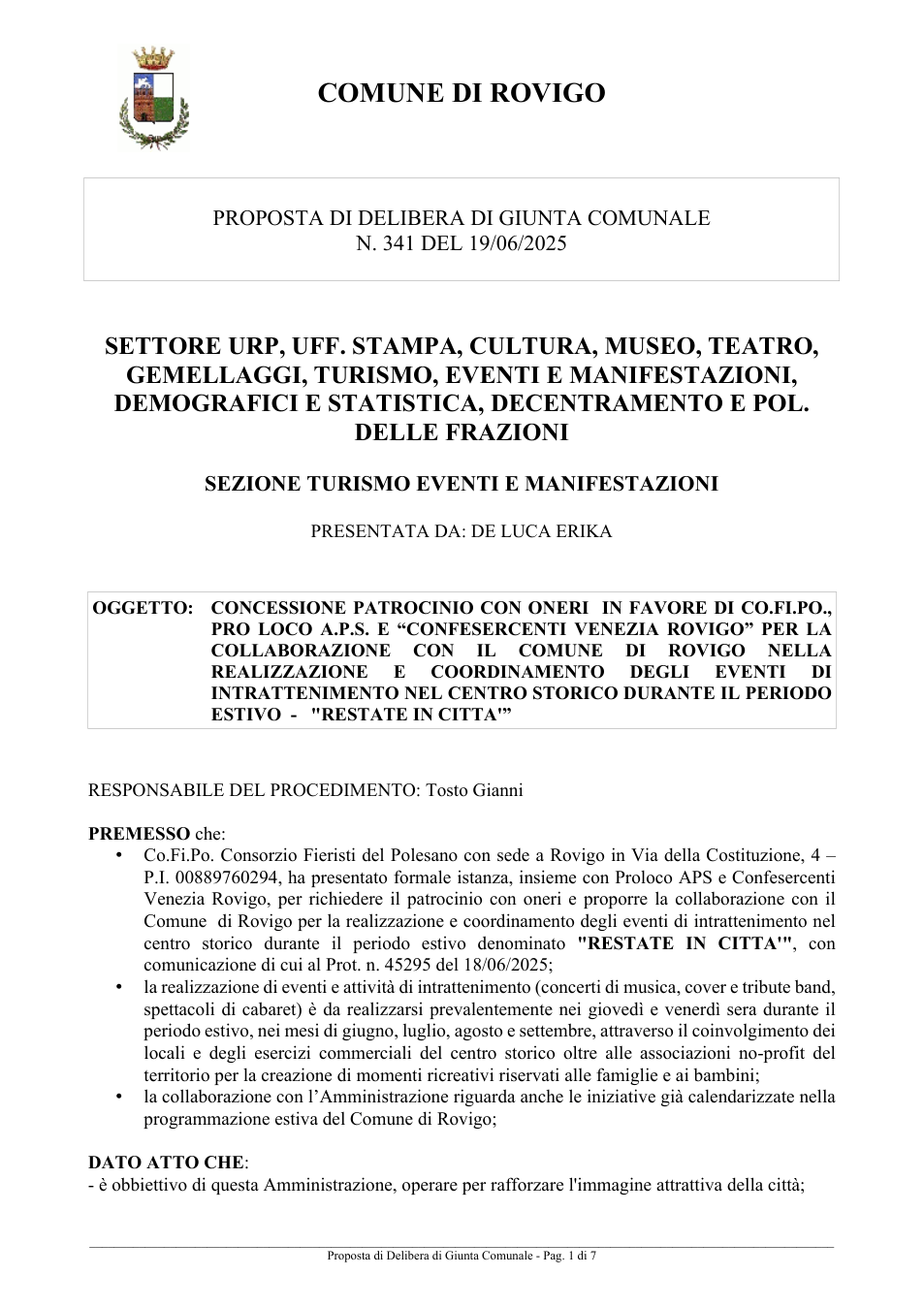 Pagina 1 del documento