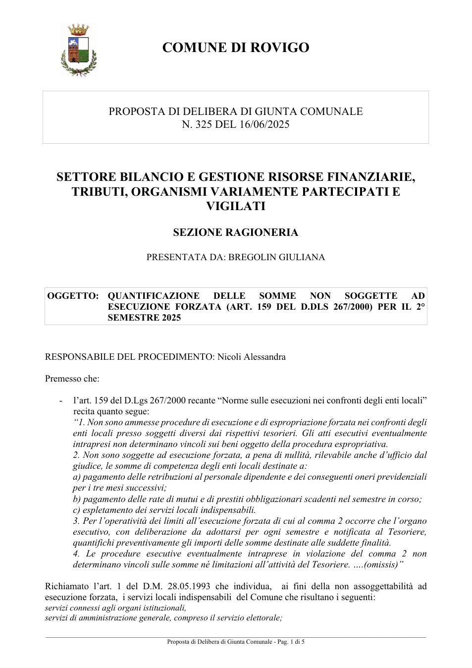 Pagina 1 del documento