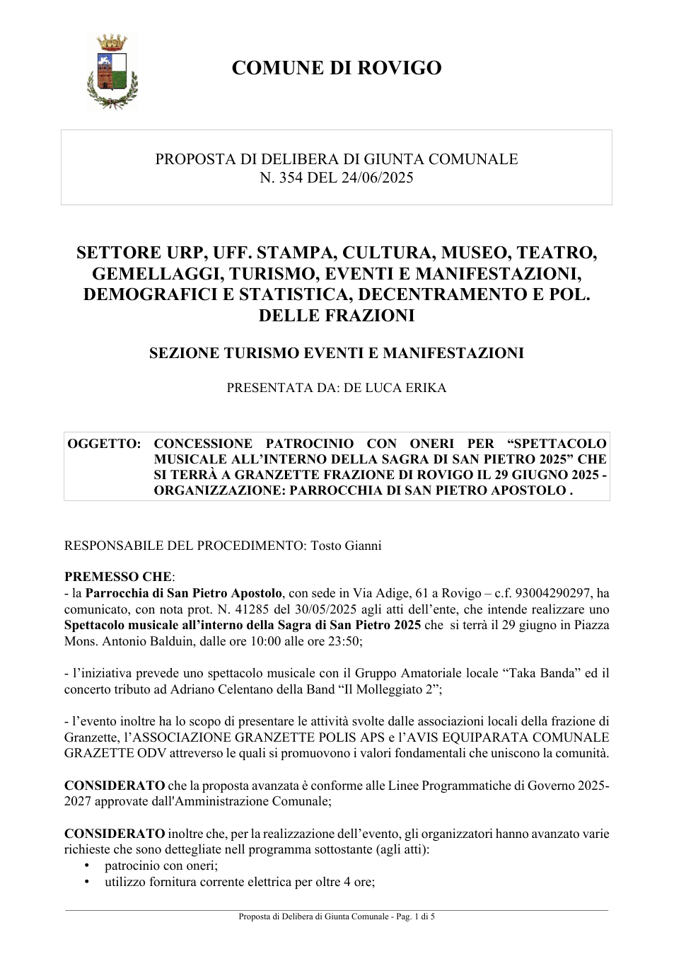 Pagina 1 del documento