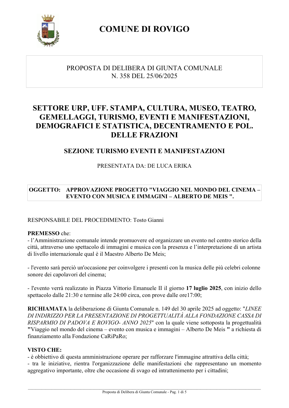 Pagina 1 del documento