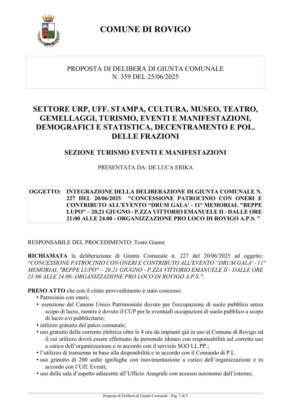 Pagina 1 del documento