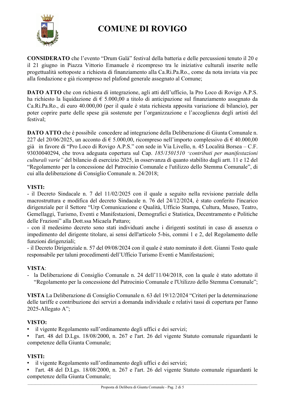 Pagina 2 del documento