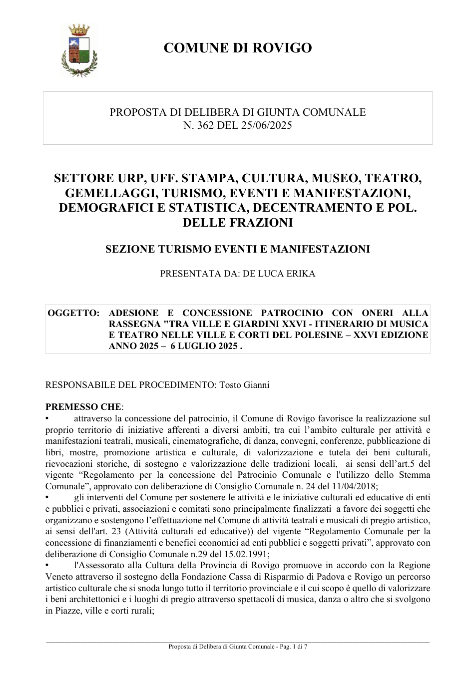 Pagina 1 del documento
