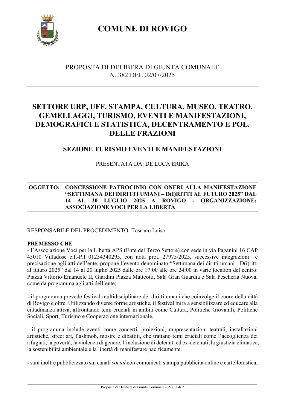 Pagina 1 del documento