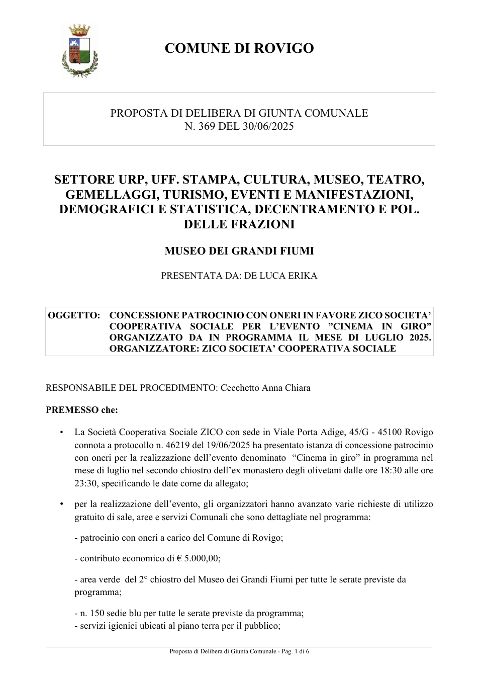 Pagina 1 del documento