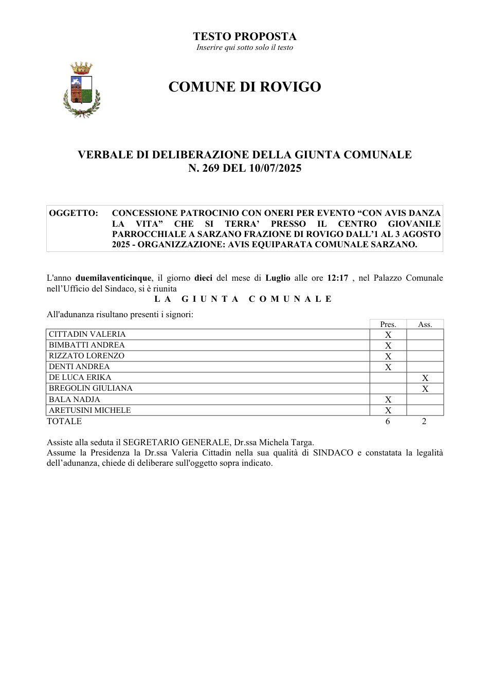 Pagina 1 del documento