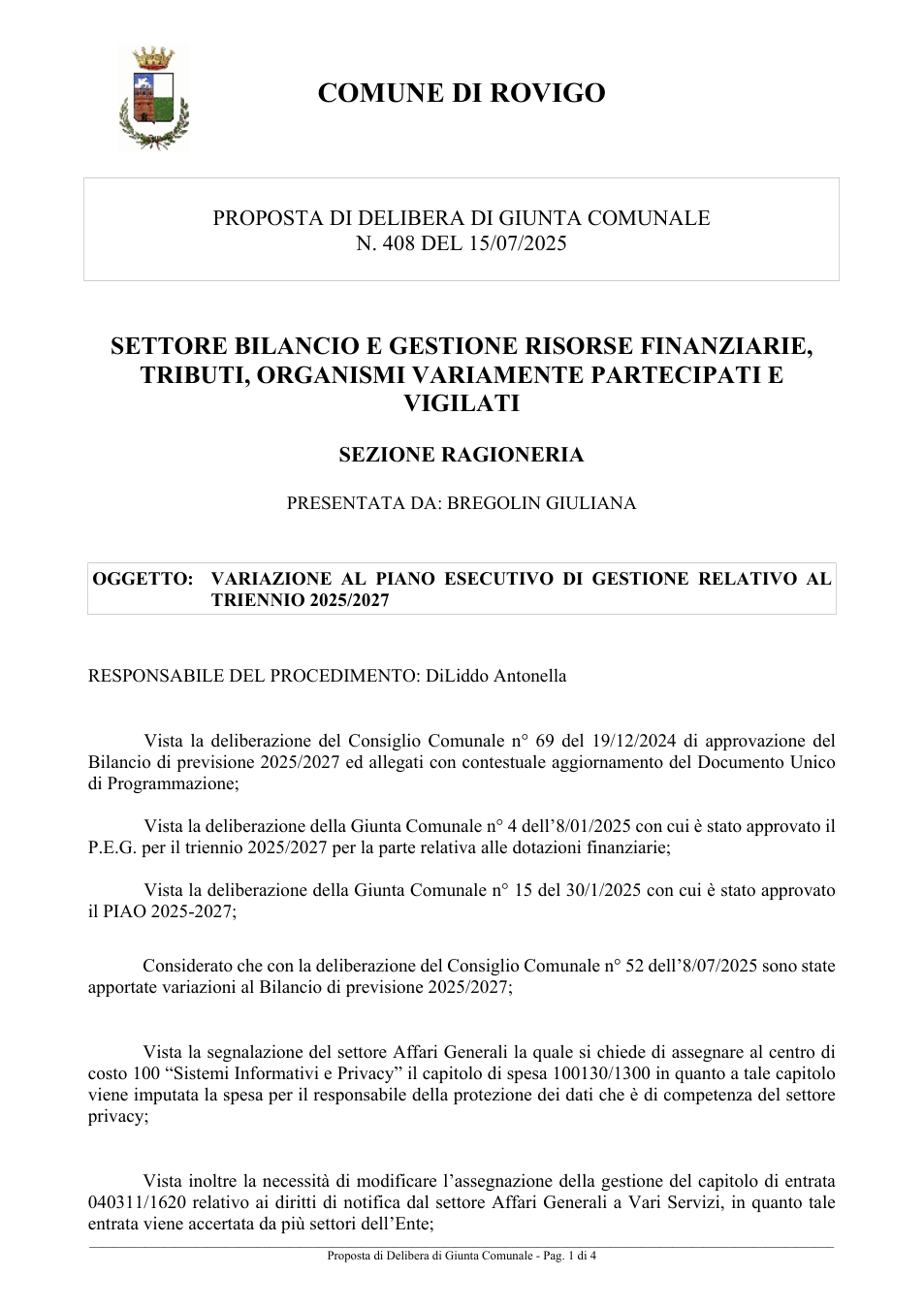 Pagina 1 del documento