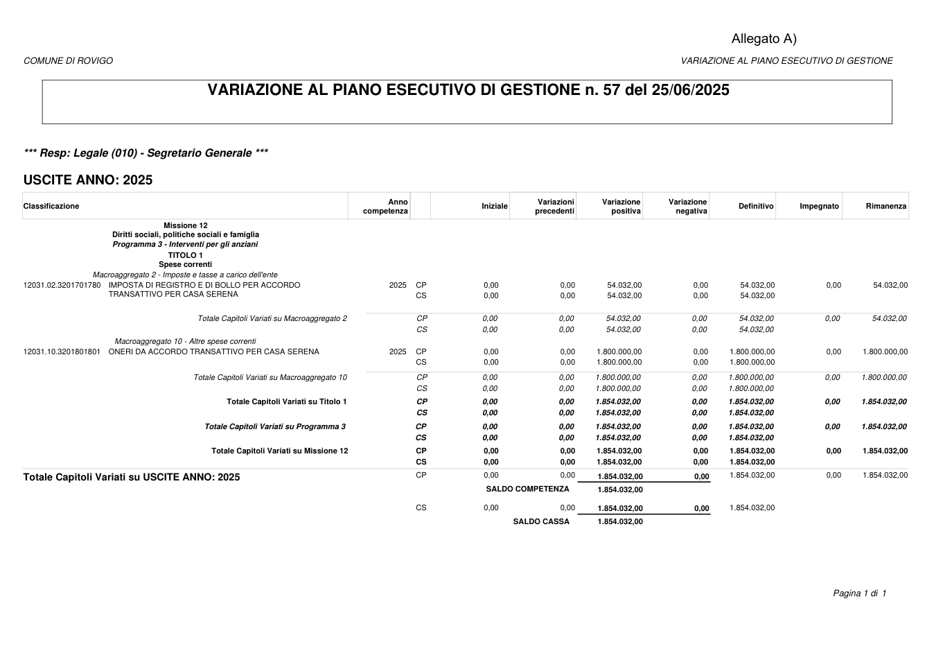 Pagina 1 del documento