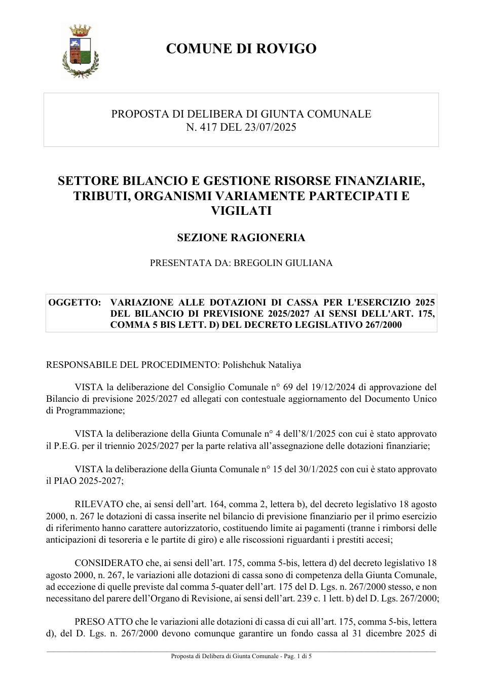 Pagina 1 del documento