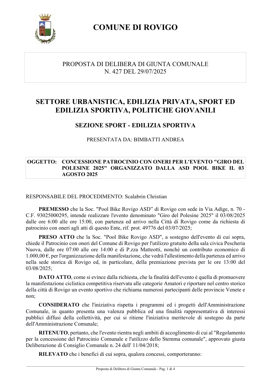 Pagina 1 del documento