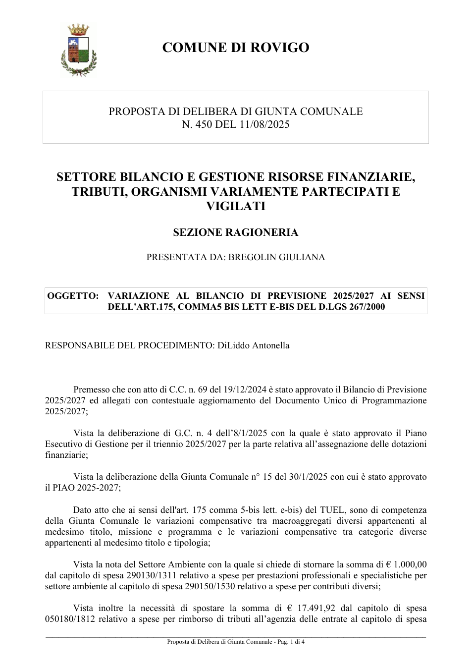 Pagina 1 del documento