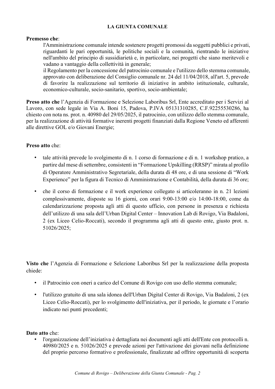 Pagina 2 del documento