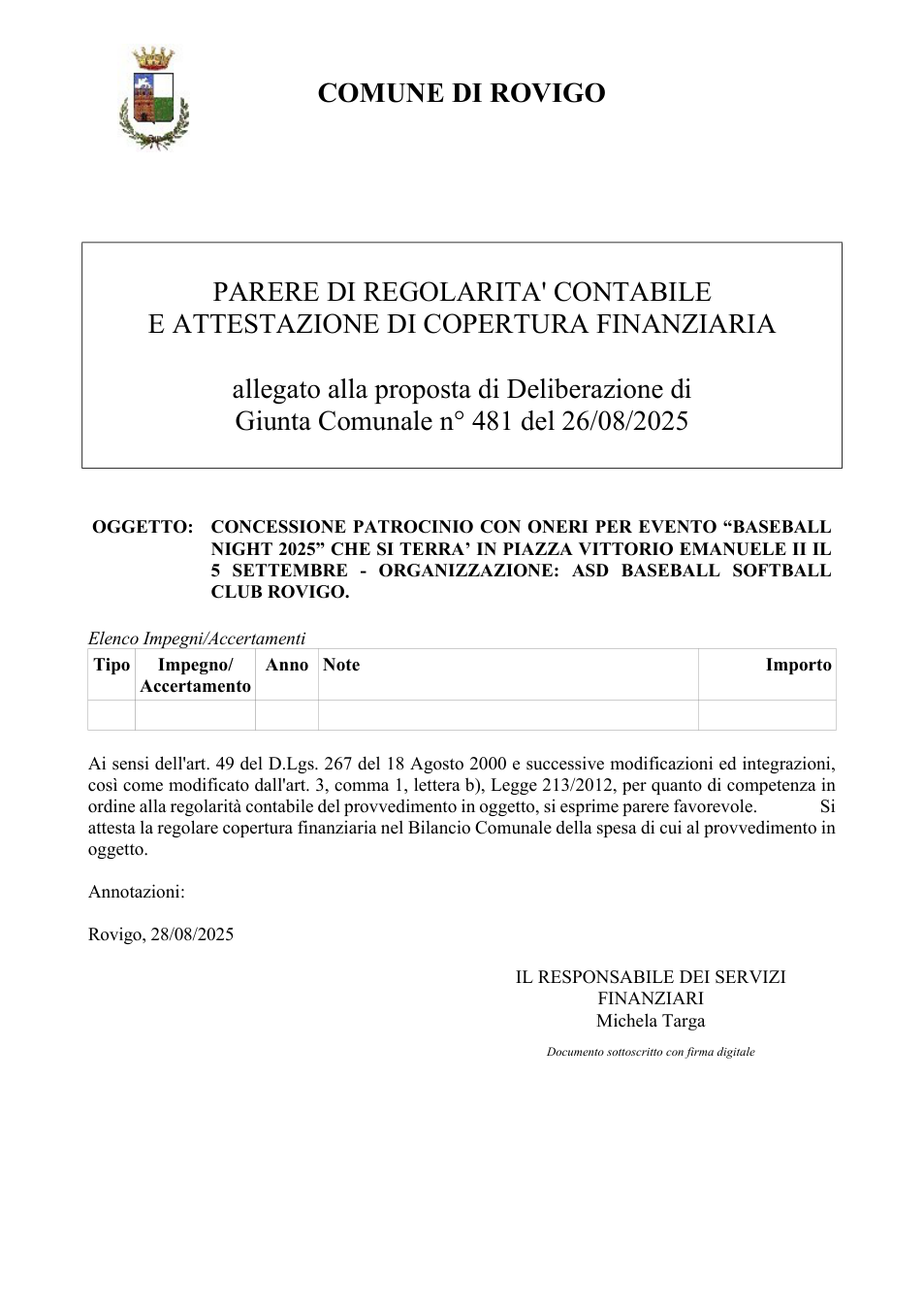 Pagina 1 del documento