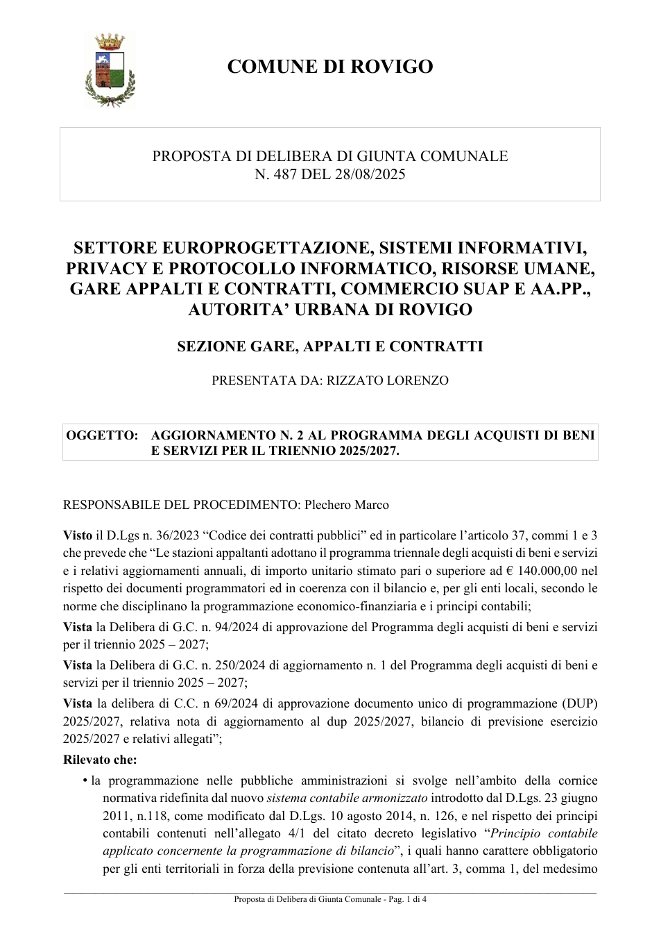 Pagina 1 del documento