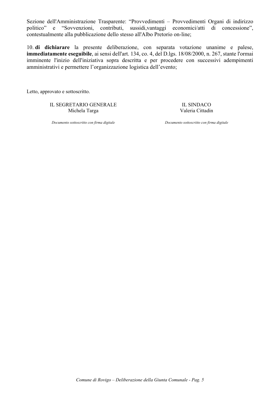 Pagina 5 del documento