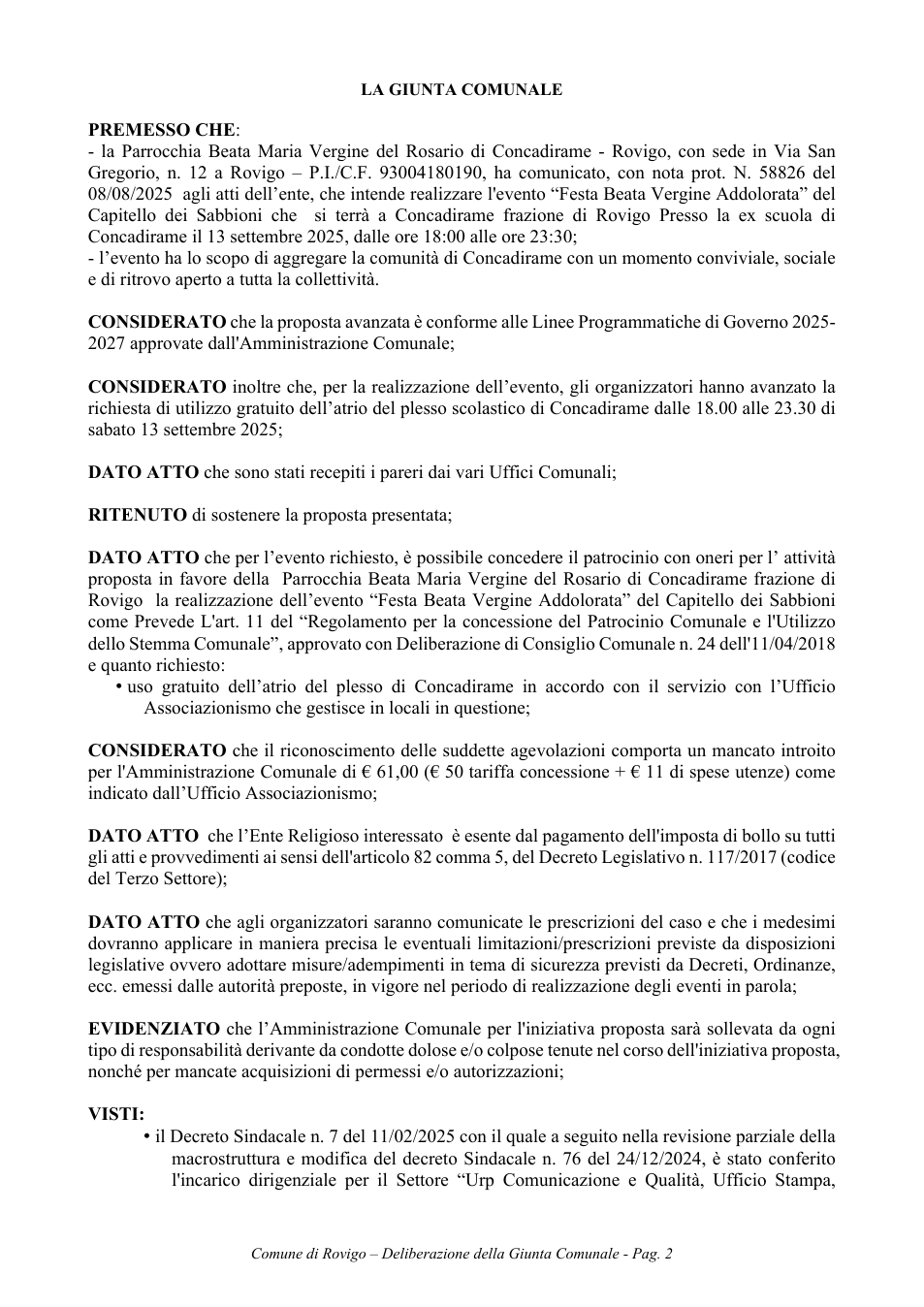 Pagina 2 del documento