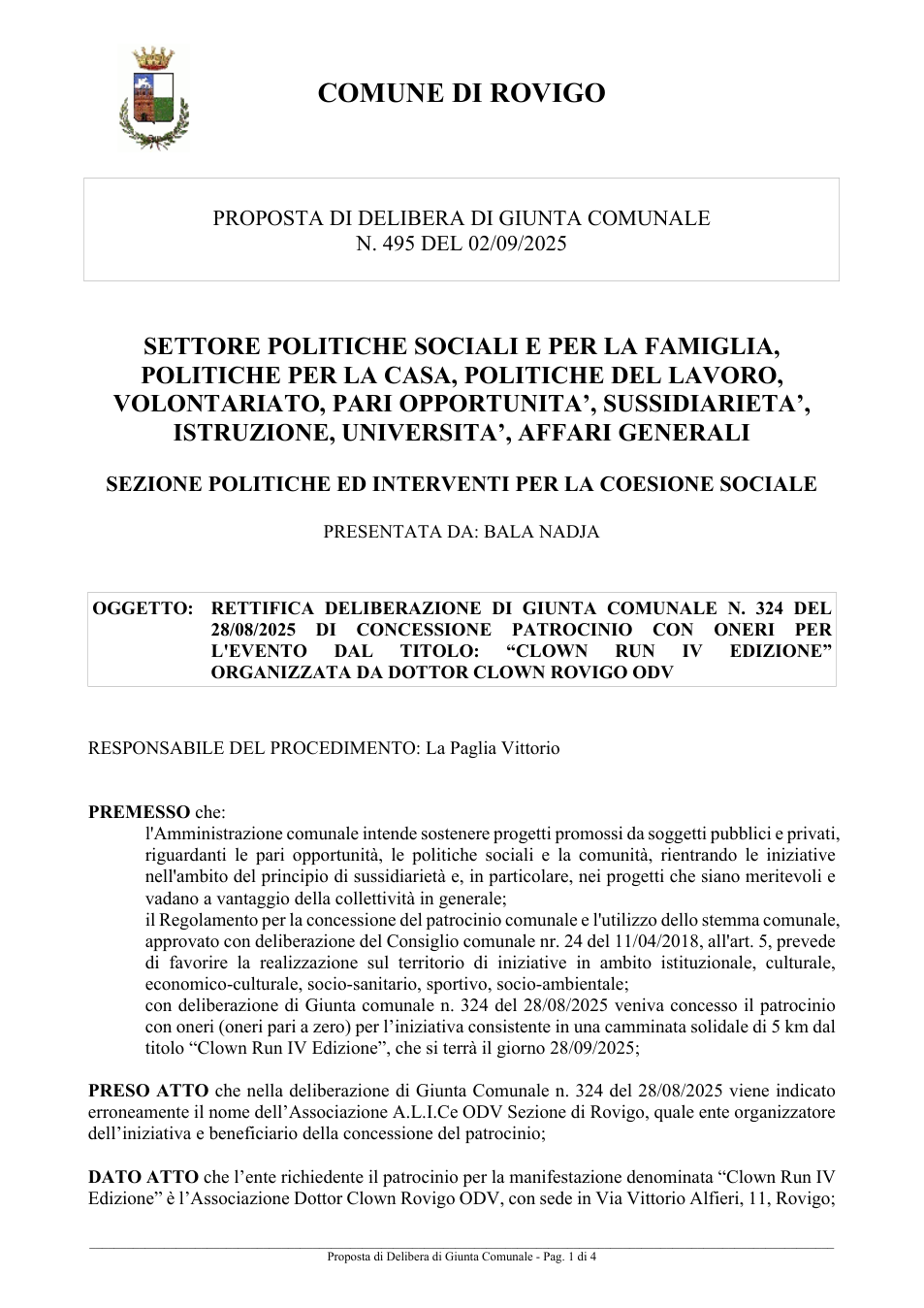Pagina 1 del documento