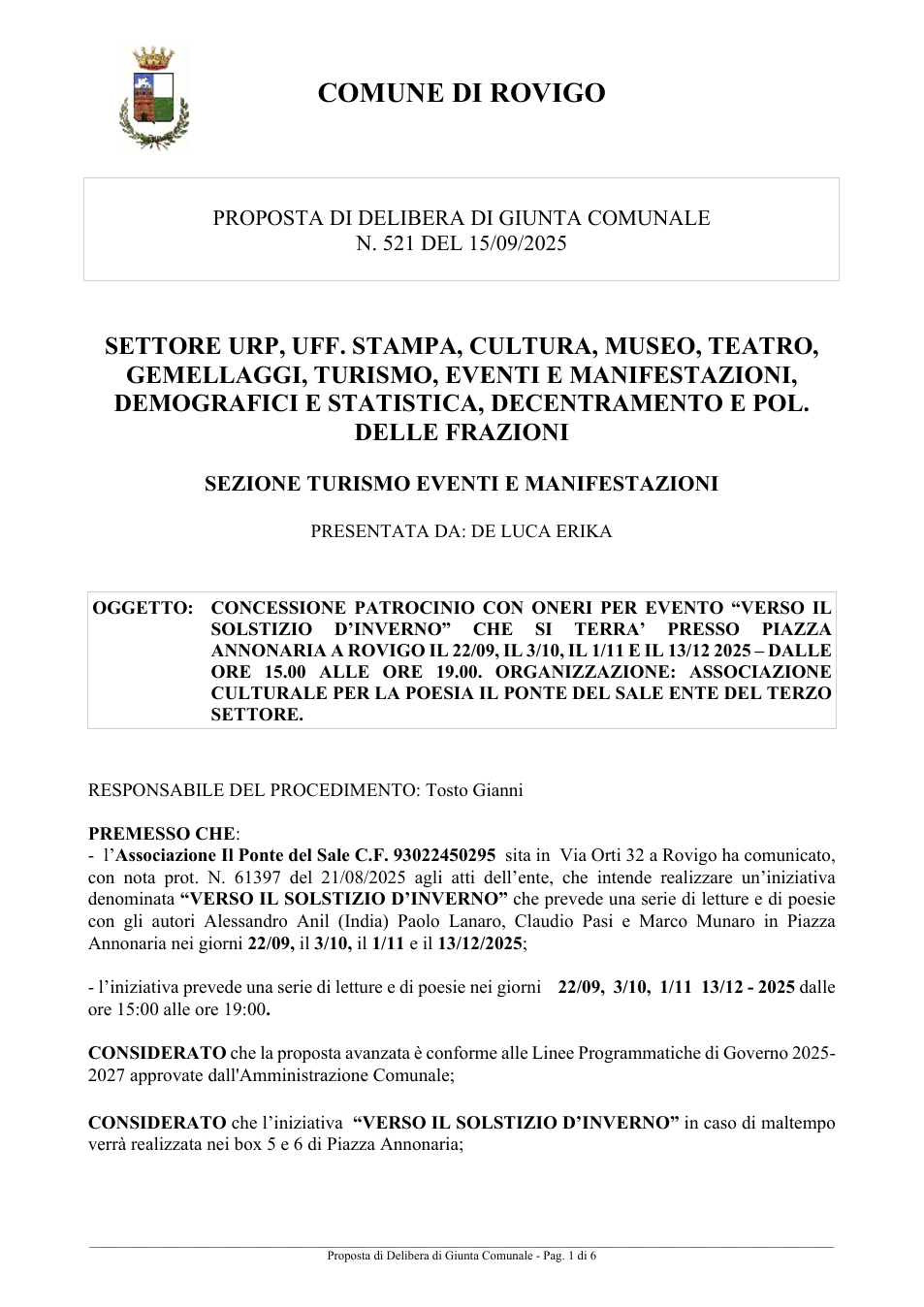 Pagina 1 del documento