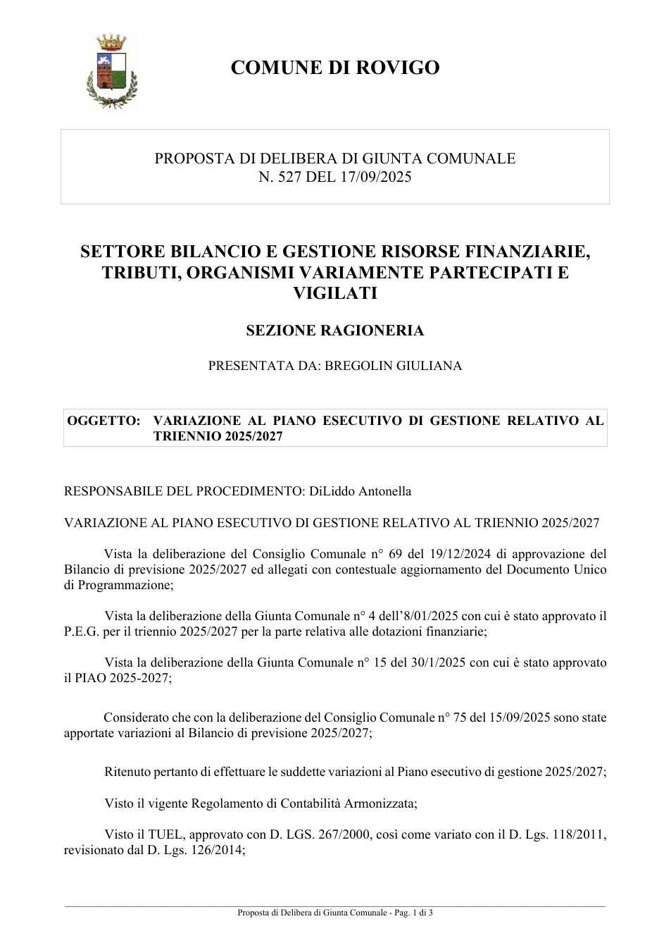 Pagina 1 del documento