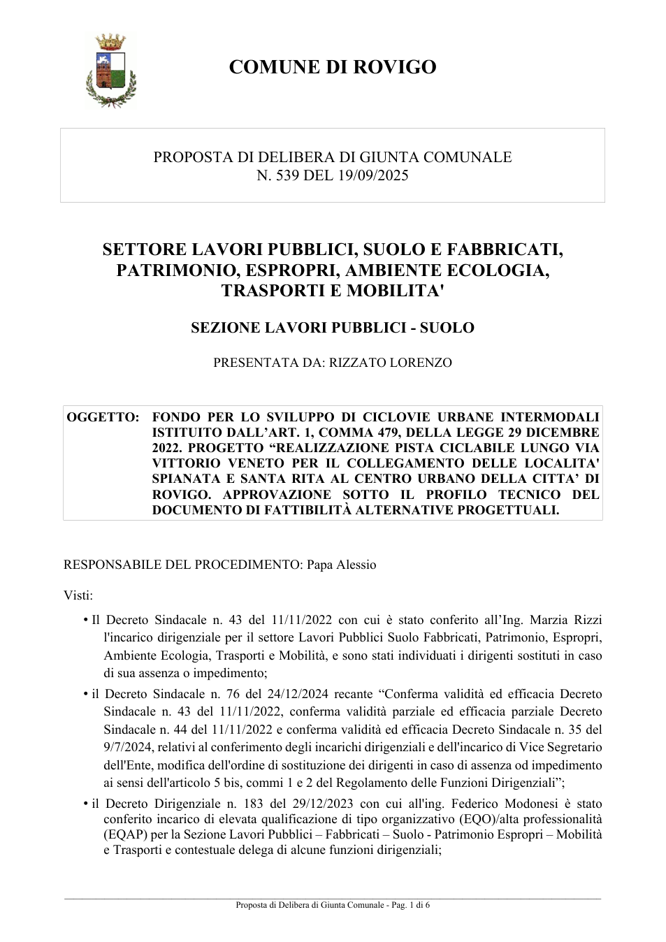 Pagina 1 del documento