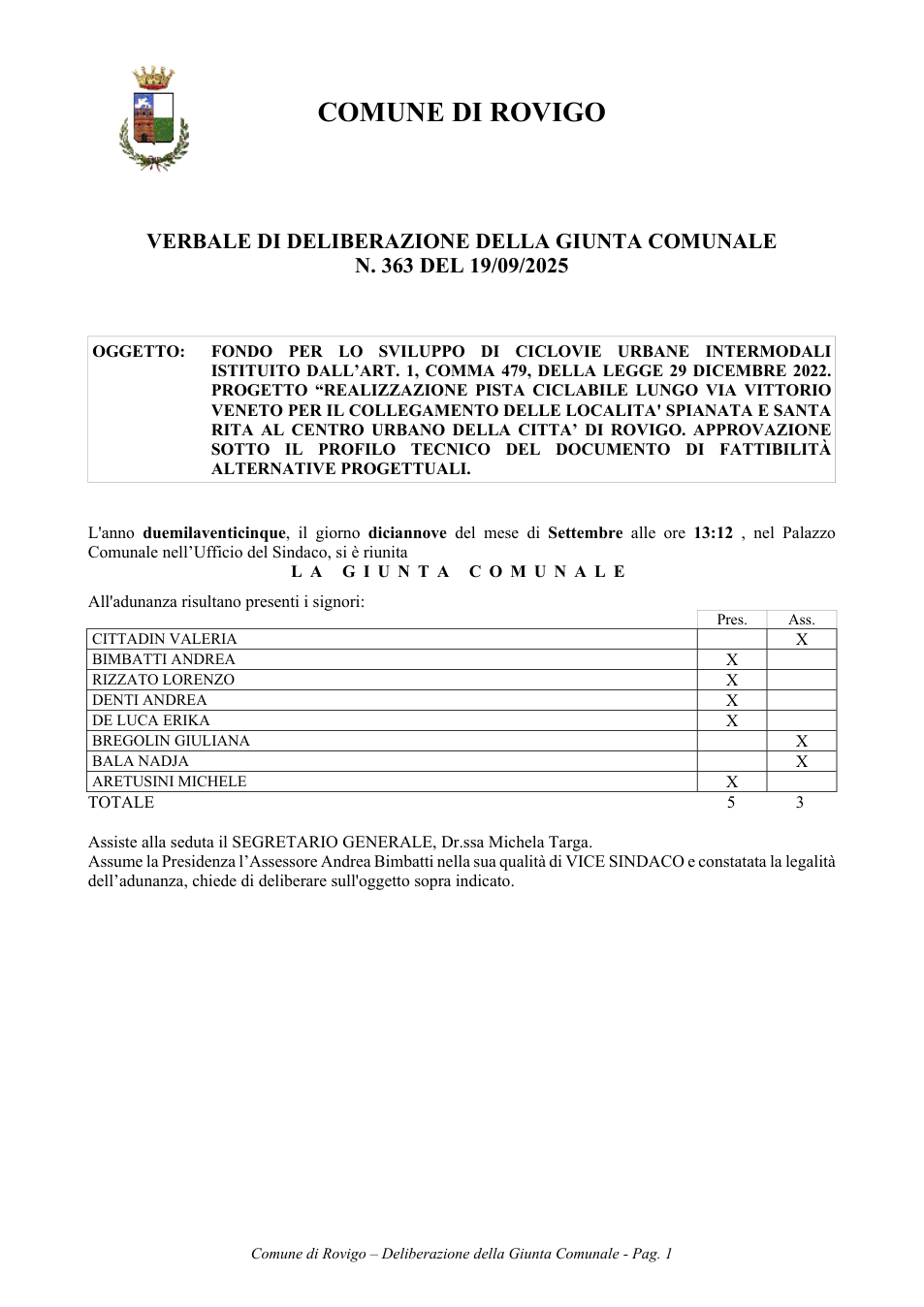 Pagina 1 del documento