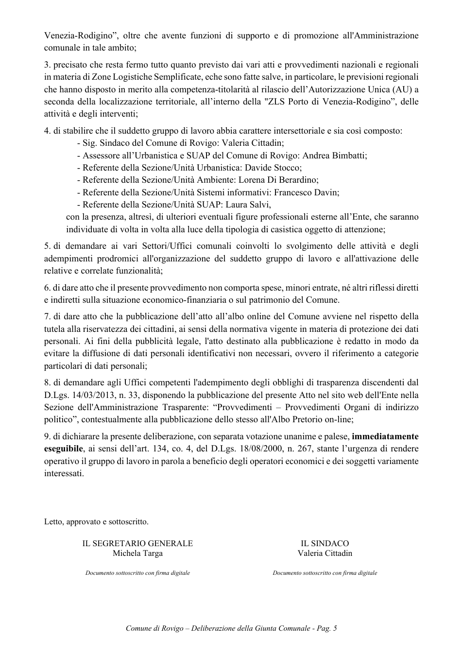 Pagina 5 del documento
