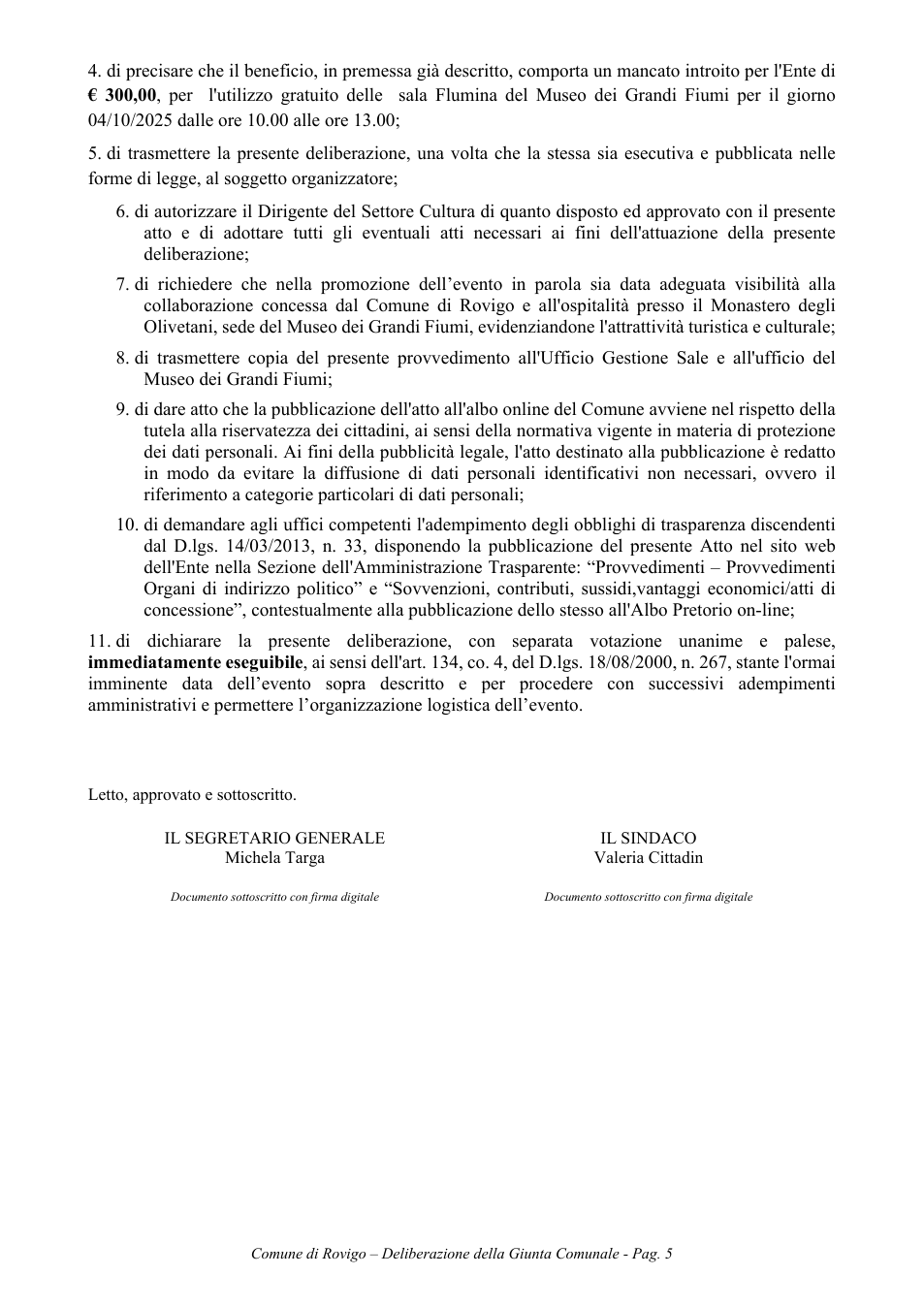 Pagina 5 del documento