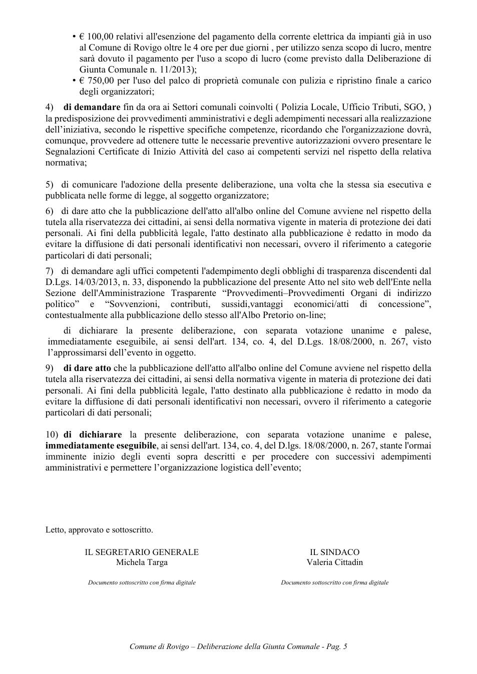 Pagina 5 del documento