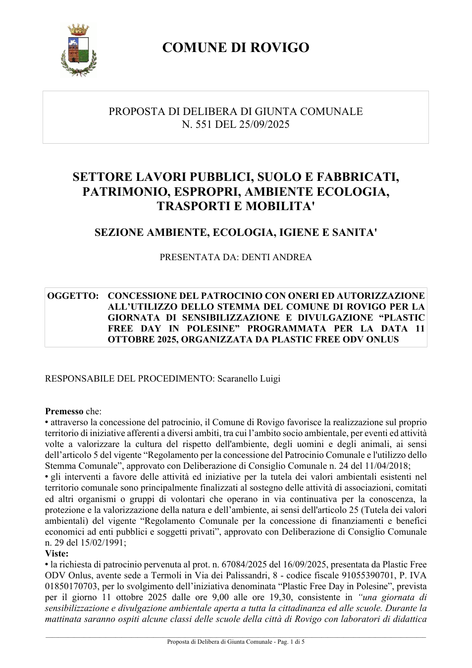 Pagina 1 del documento