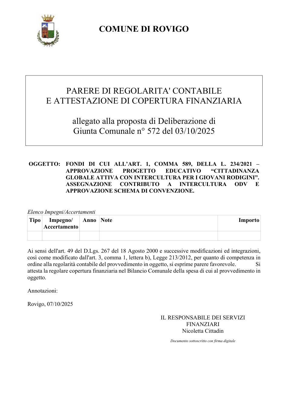 Pagina 1 del documento
