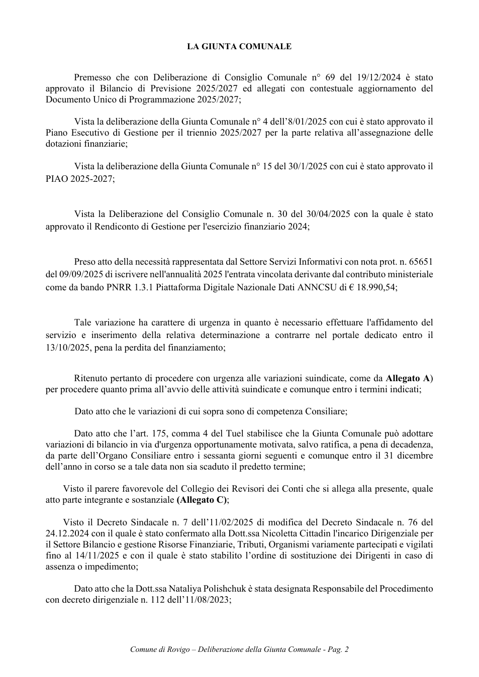 Pagina 2 del documento