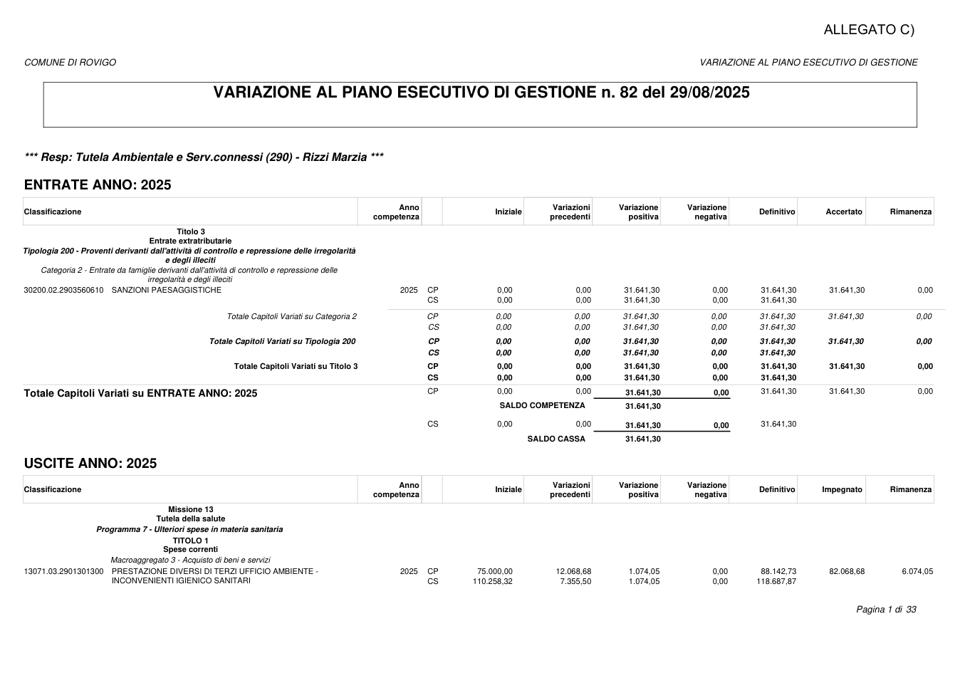 Pagina 1 del documento