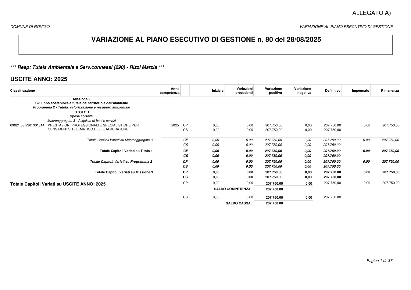 Pagina 1 del documento