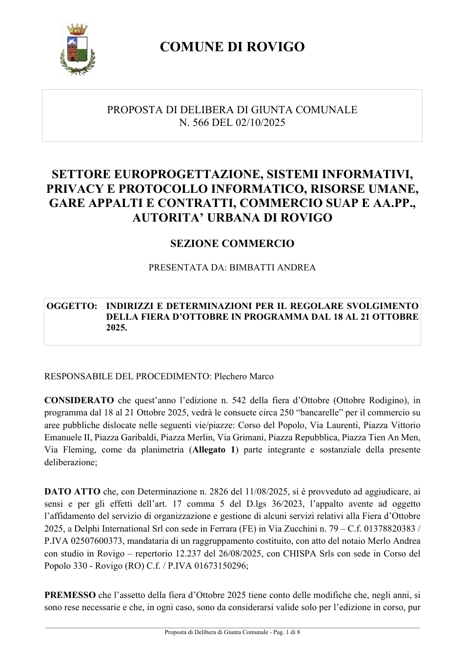 Pagina 1 del documento