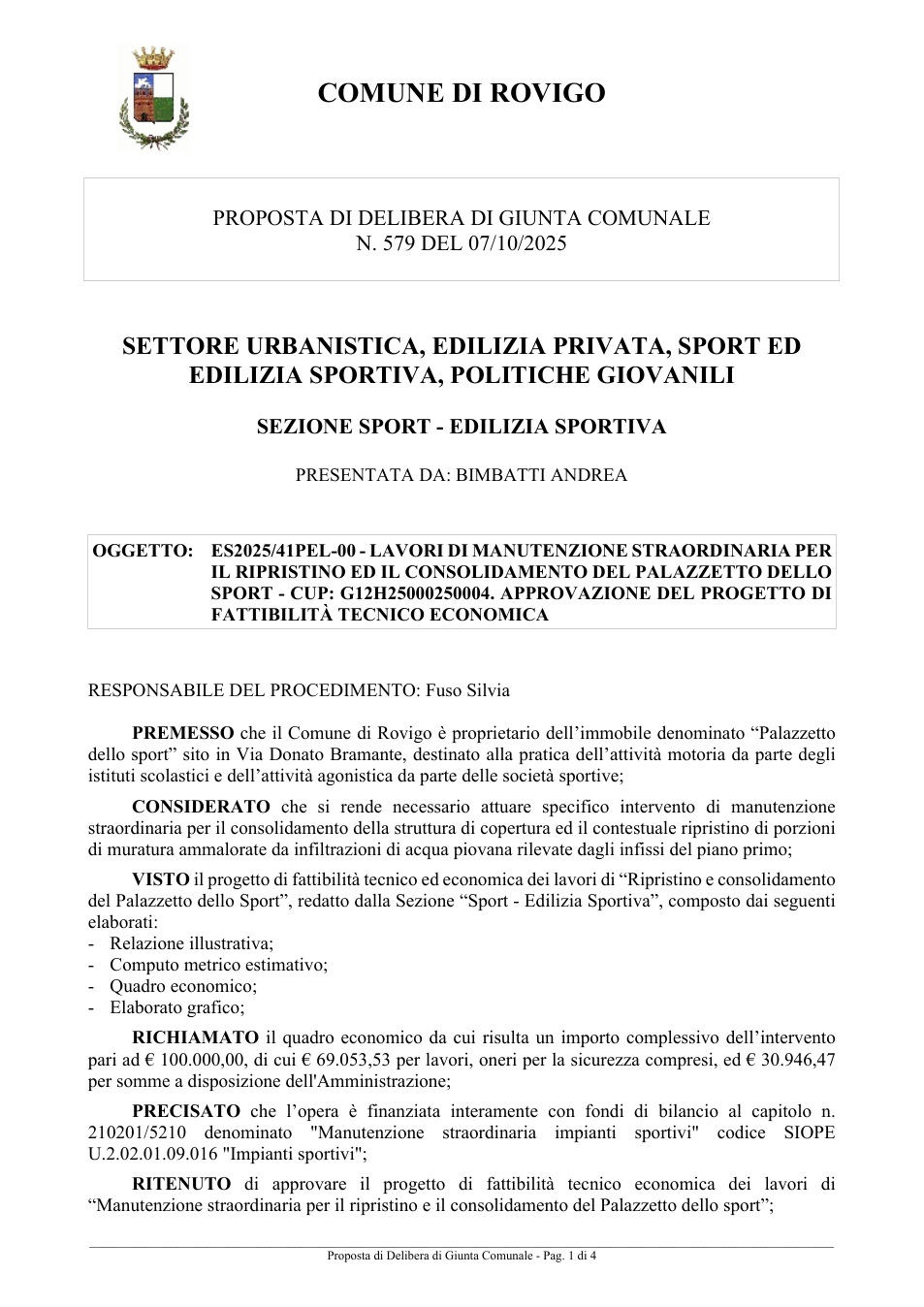Pagina 1 del documento
